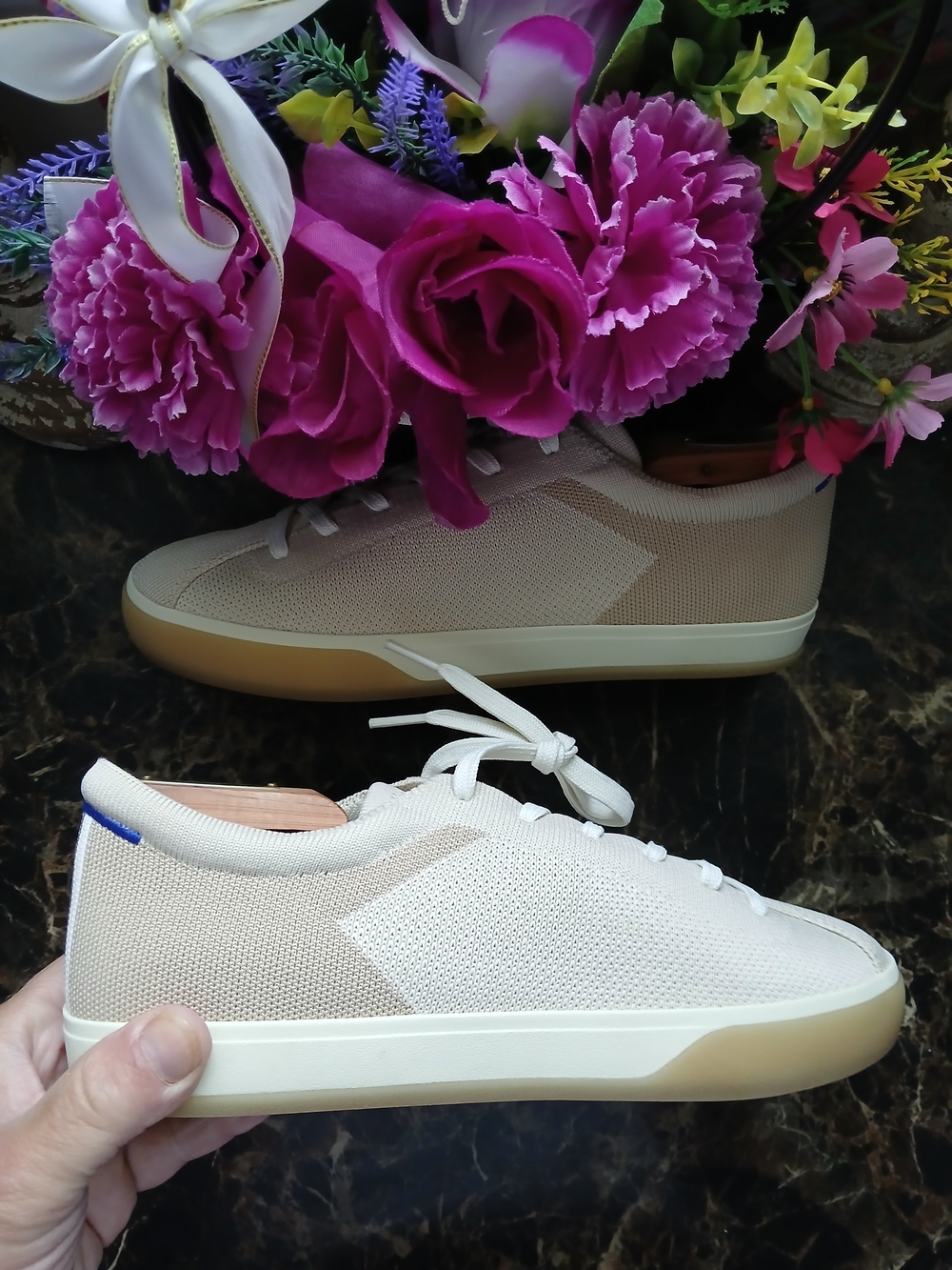 The Rothy's Lace-Up Comfort/Athletic Sneakers/Shoes Size 10 for Women